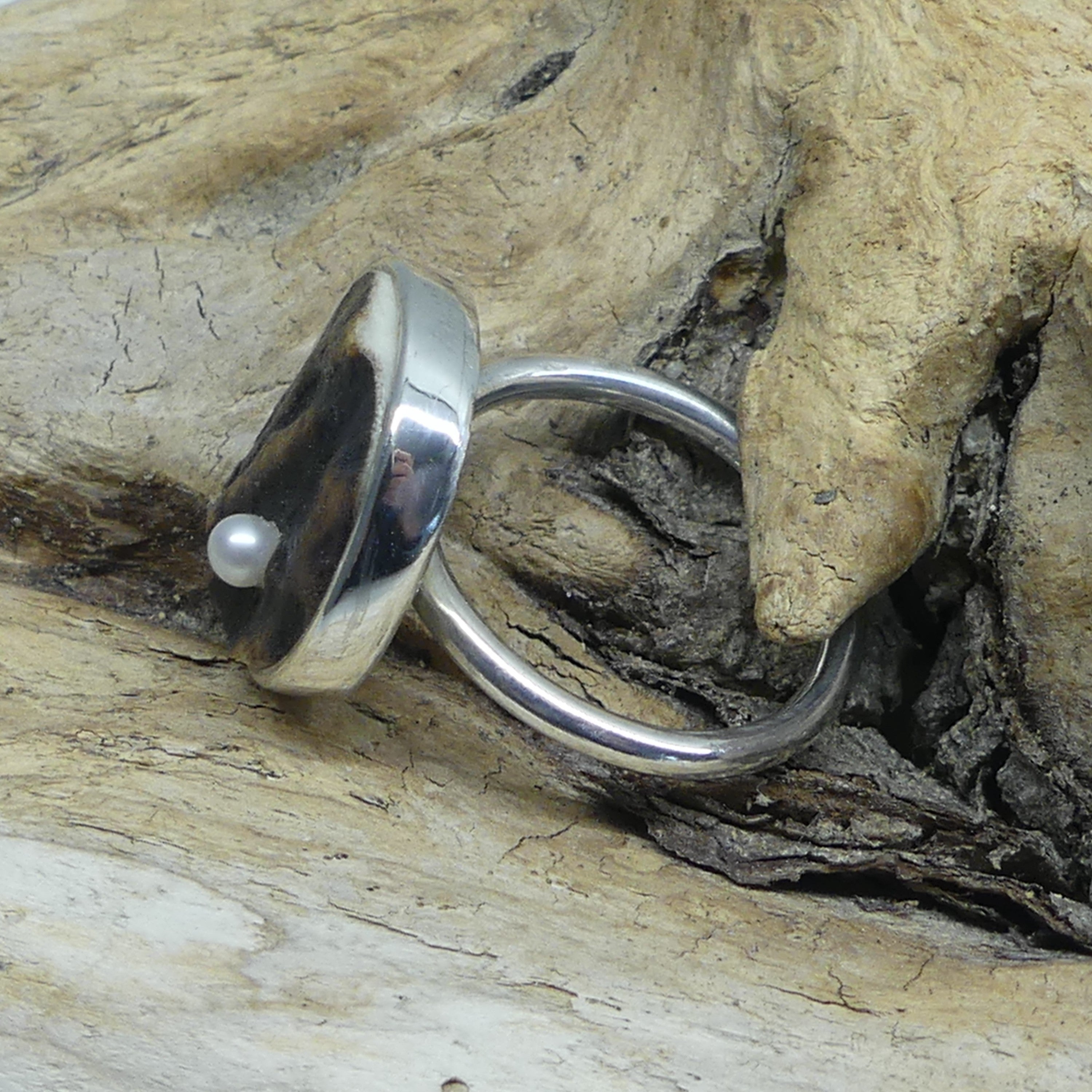 Ring - handgefertigt aus Hirschhorn