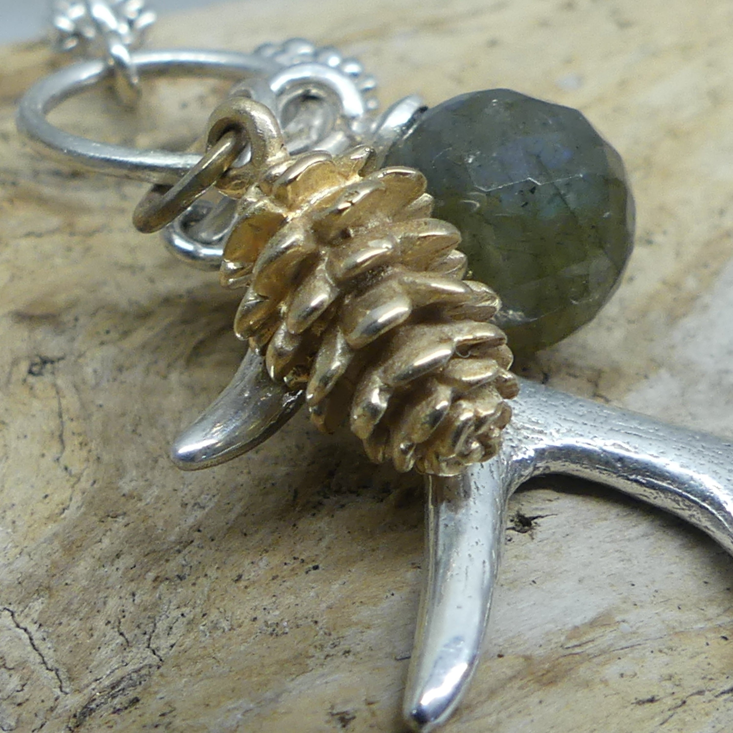 Kettenanhänger Silver Antler