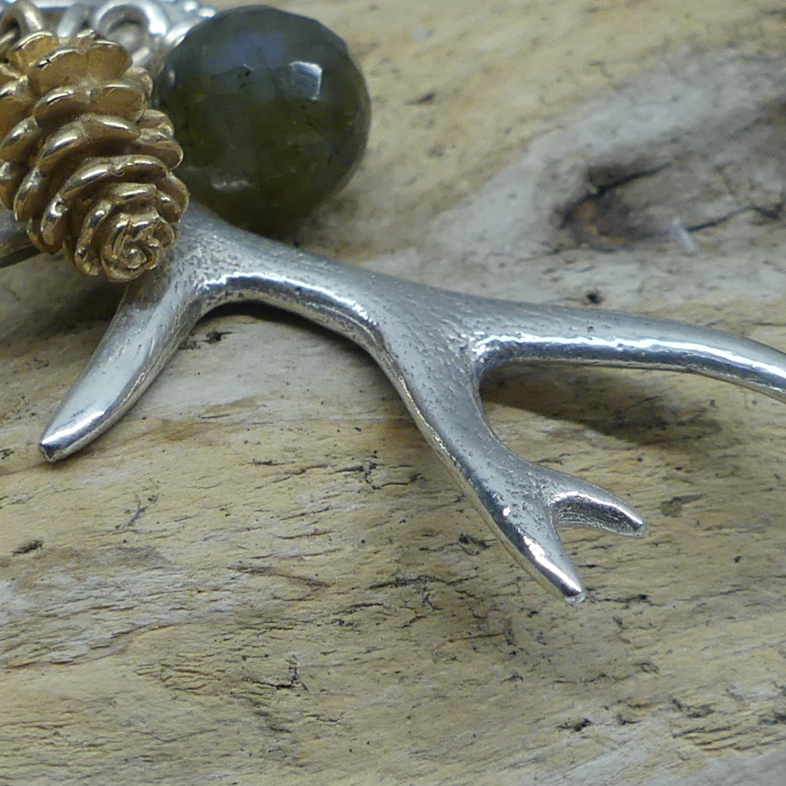 Kettenanhänger Silver Antler
