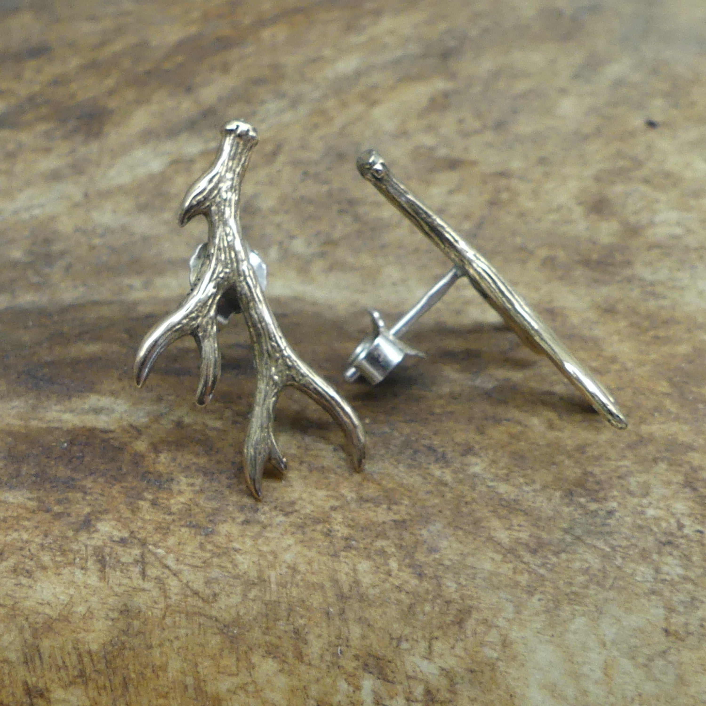 Ohrstecker "Geweih"
