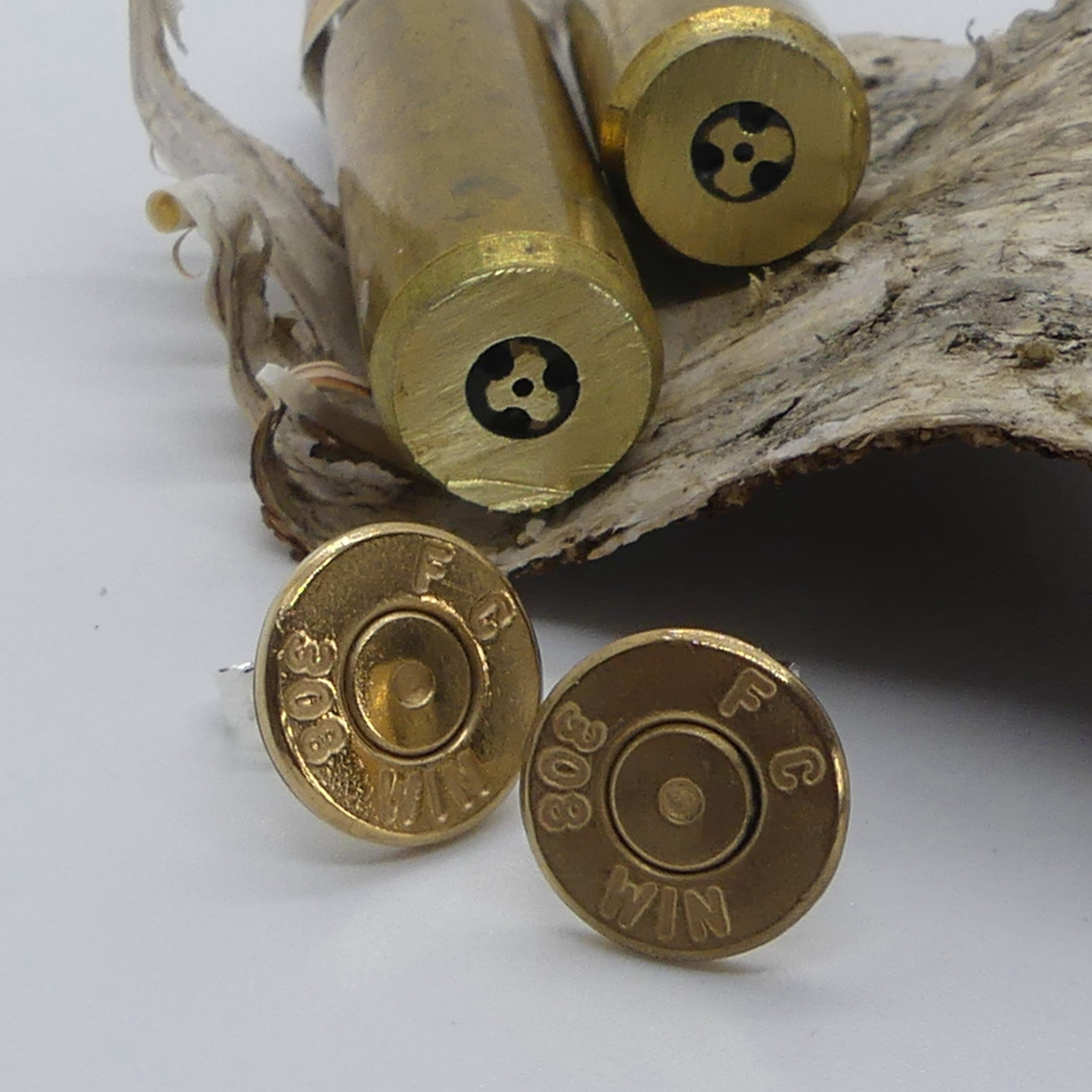 Ohrstecker geschlossener Hülsenboden