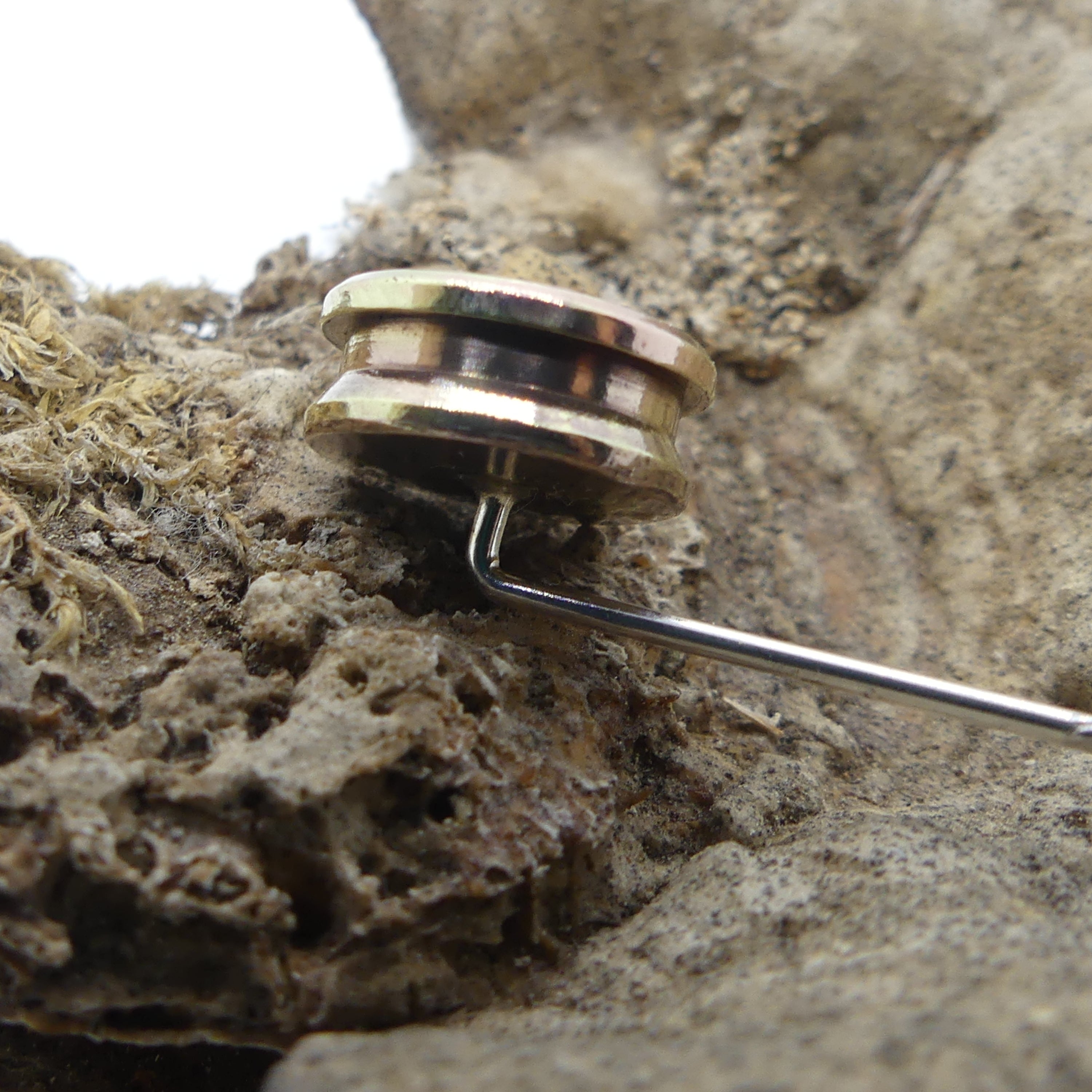 Krawattennadel "once a cartridge"