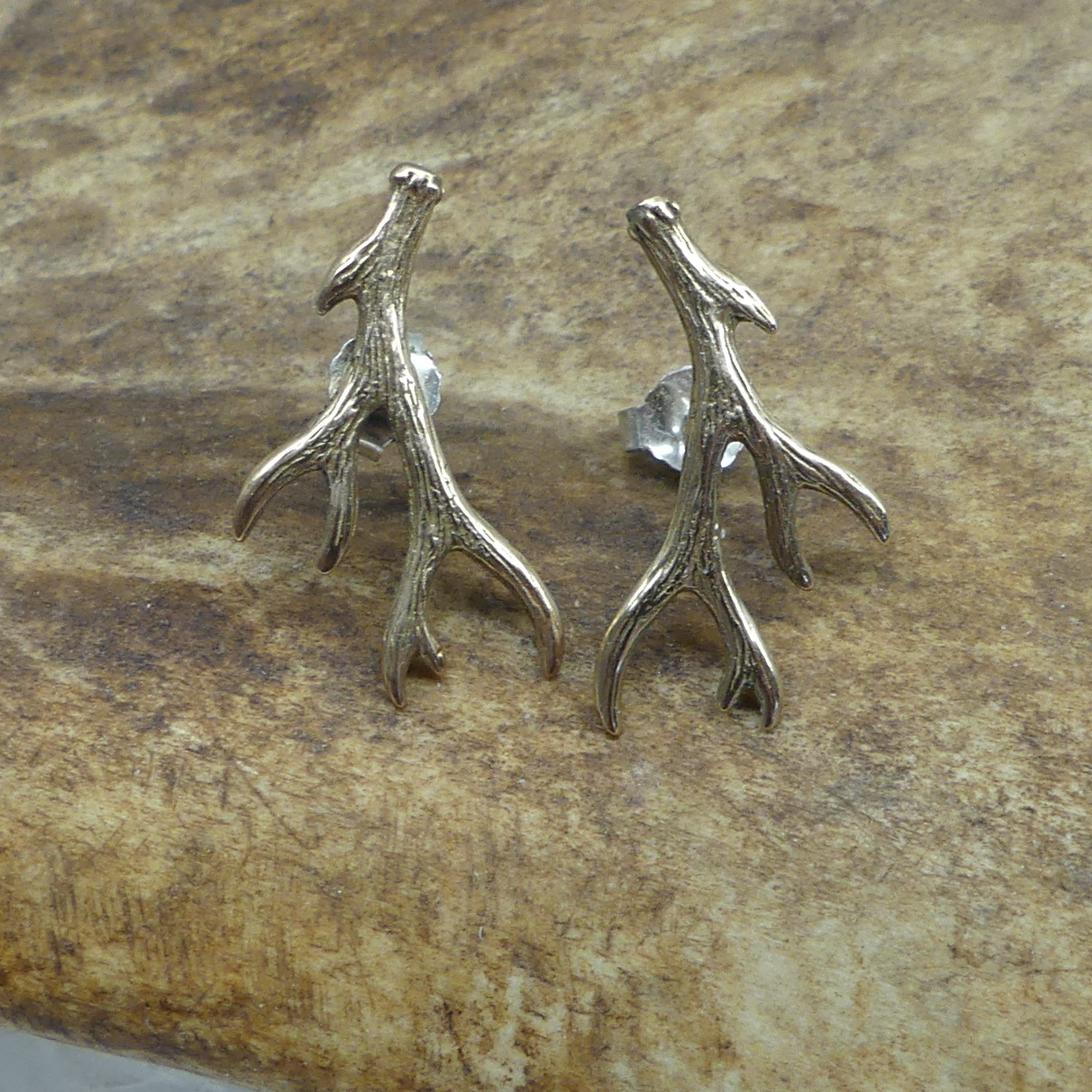 Ohrstecker "Geweih"