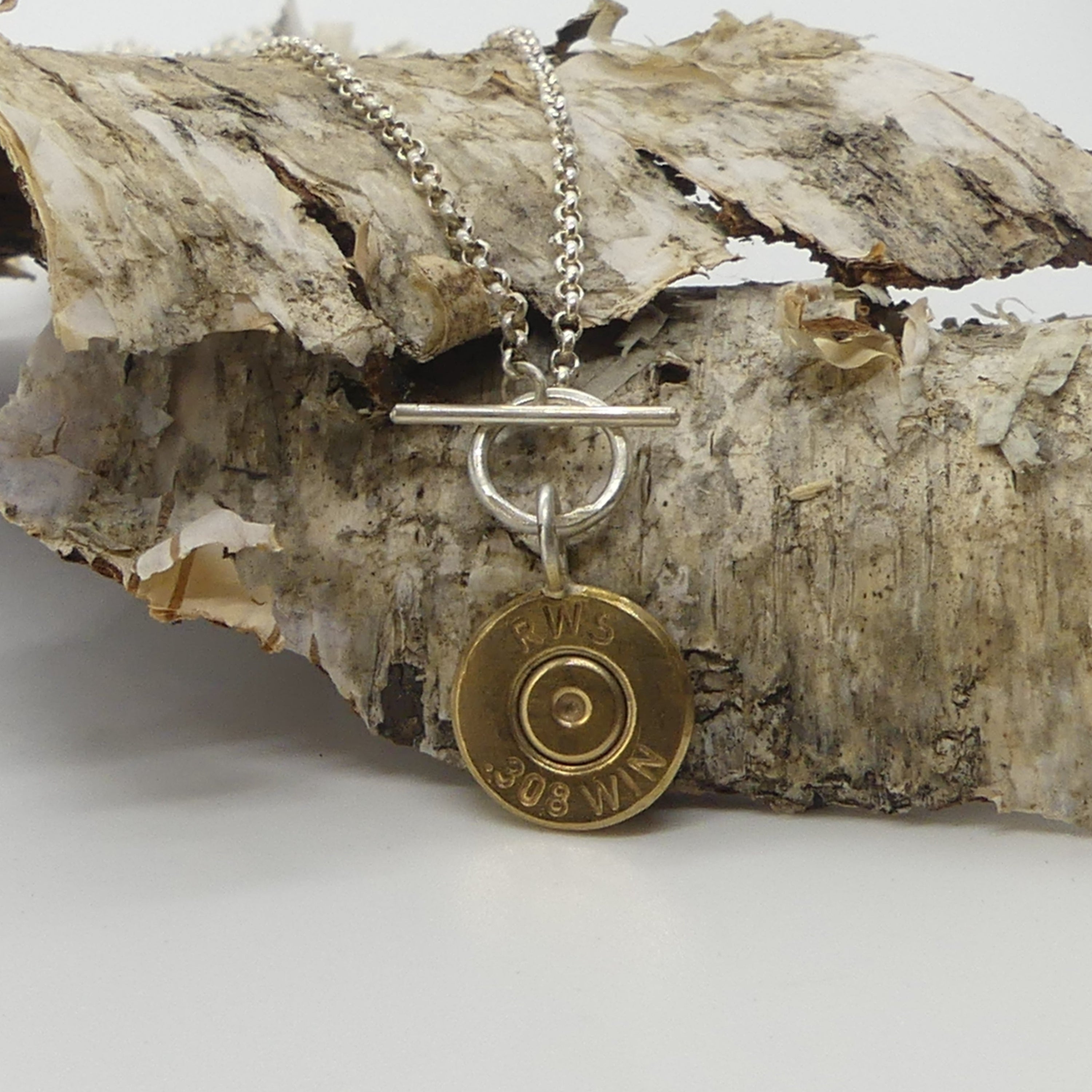 Silberkette mit Hülsenboden "Triangel"