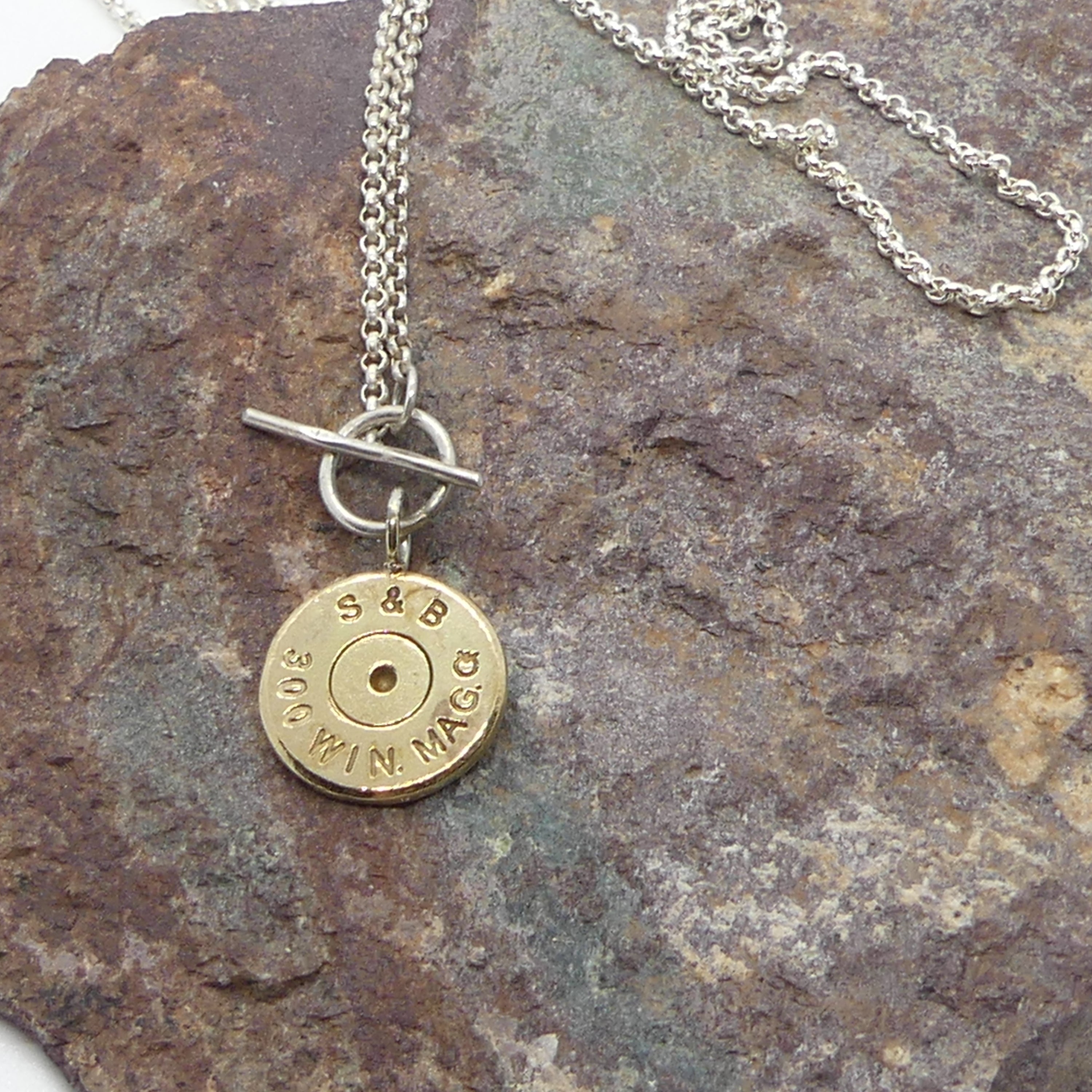 Silberkette mit Hülsenboden "Triangel"