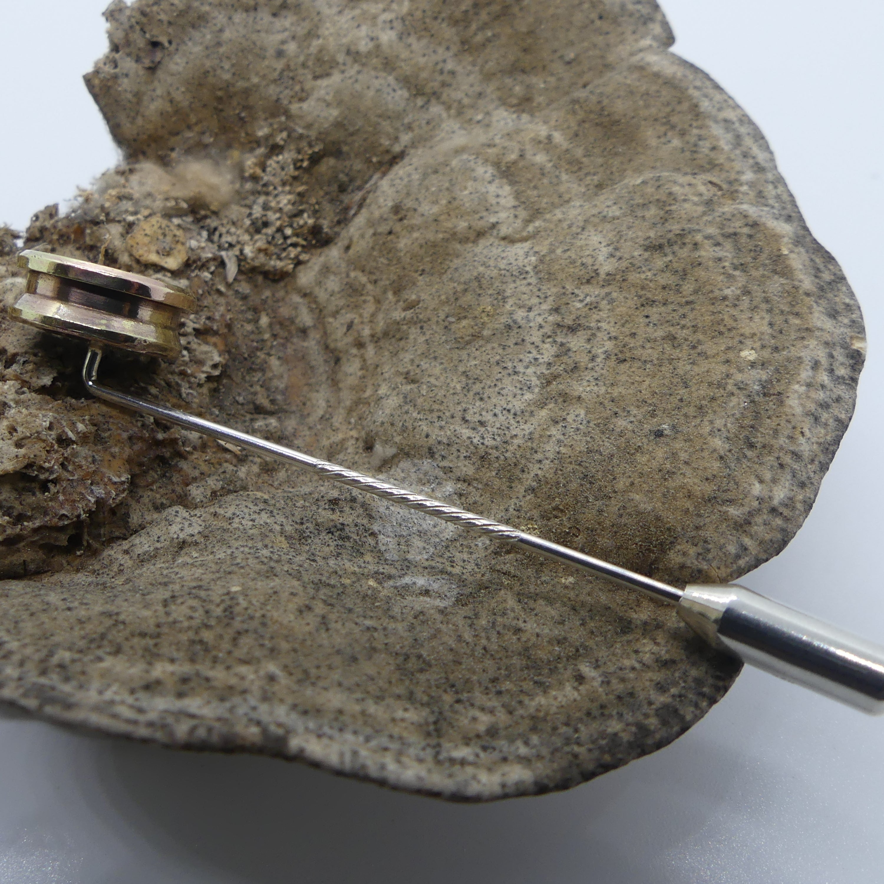 Krawattennadel "once a cartridge"